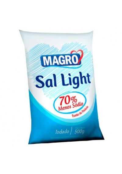 Sal Light Magro 70% Menos Sódio 500g